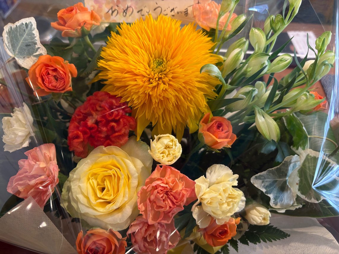 ビタミンカラーの花束を！