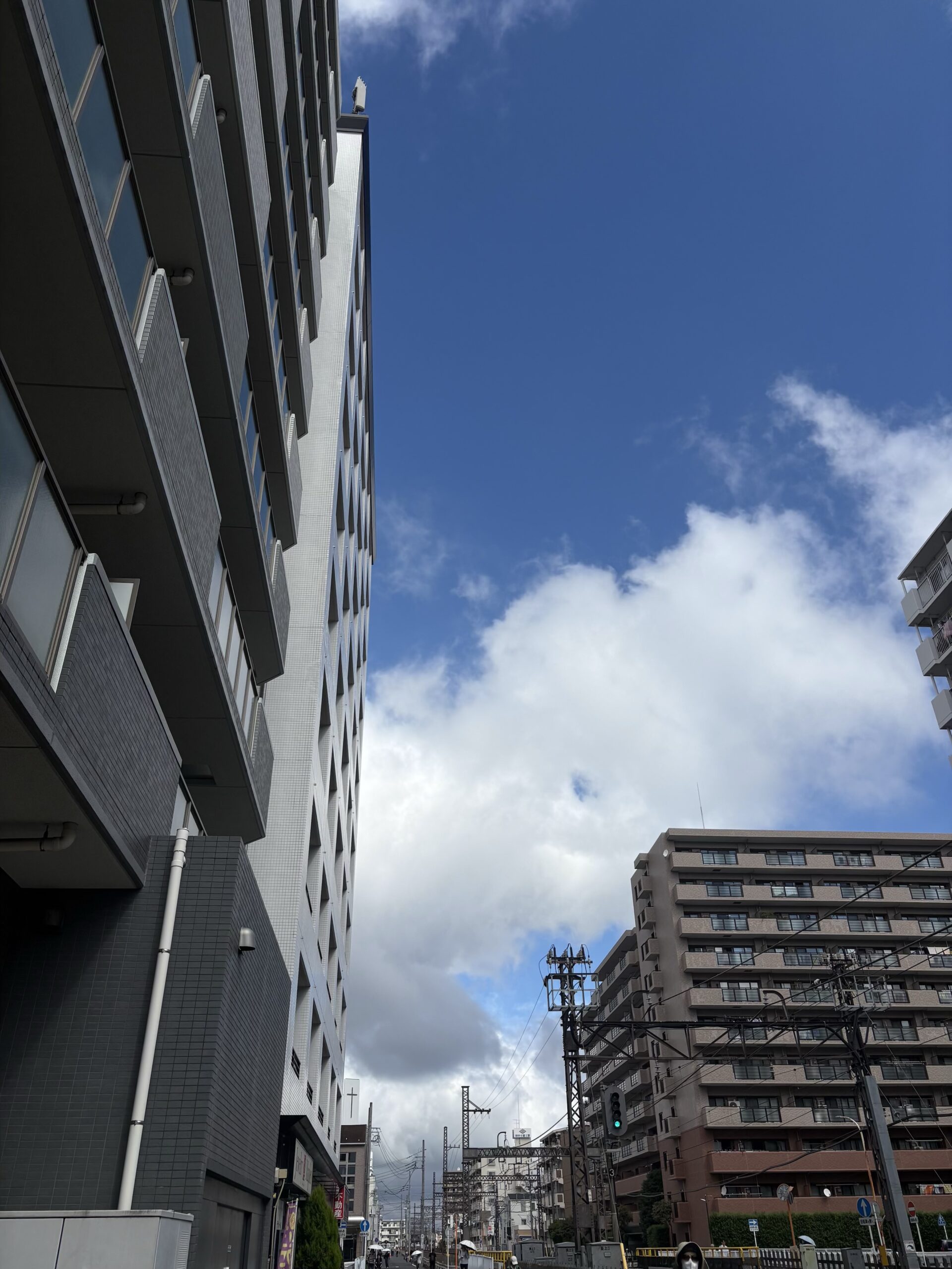 ひさしぶりの青空！